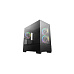 BAZAR - DEEPCOOL Case CG380 3F, mATX, ARGB, Průhledná bočnice, 3x120mm Fan, černá - Rozbaleno (Komplet)