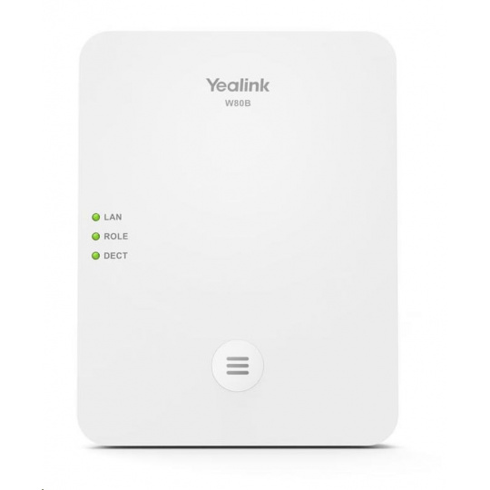 Yealink W80DM SIP DECT manager, multi-buňkový systém