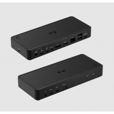 i-tec USB-C/Thunderbolt KVM dokovací stanice Dual Display + Power Delivery 65/100W