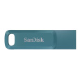 SanDisk Flash Disk 128GB Ultra Dual Drive Go, USB-C 3.2, Modrá