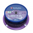 VERBATIM DVD+R(25-pack) Double layer/8x/8.5GB/spindle