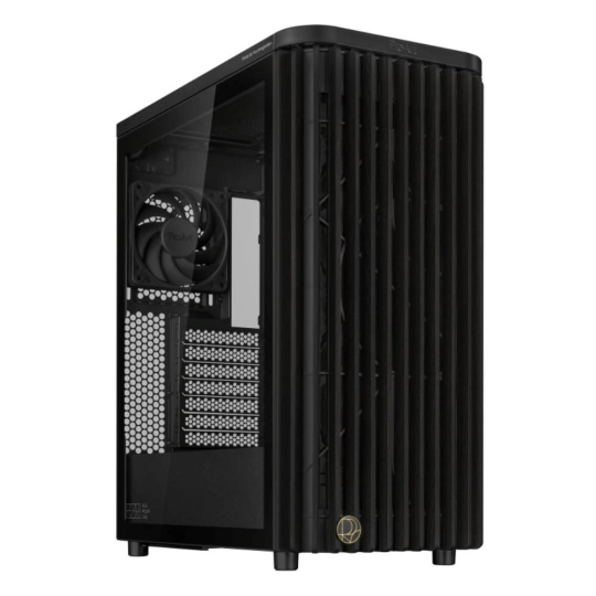 BAZAR ASUS case PROART PA401 WOOD TG, Mid Tower, ATX, 1xUSB-C Gen2x2, 2xUSB 3.0, 2x 160mm Fan, 1x 120mm Fan, černá (POŠK BAZAR ASUS case PROART PA401 WOOD TG, Mid Tower, ATX, 1xUSB-C Gen2x2, 2xUSB 3.0, 2x 160mm Fan, 1x 120mm Fan, černá (POŠK