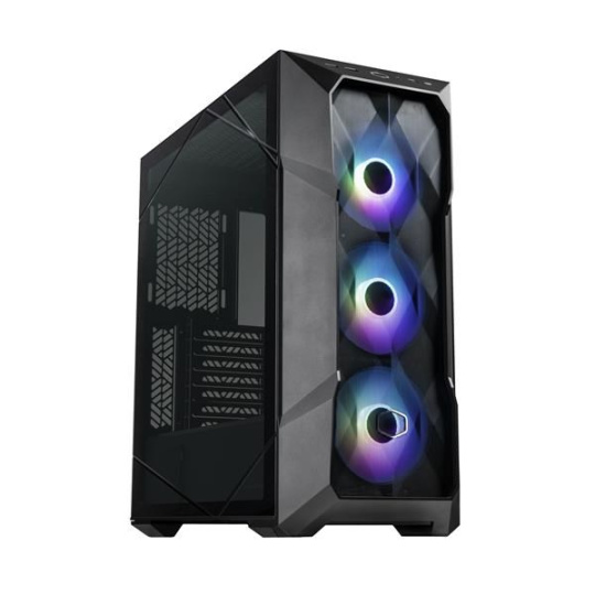 Cooler Master case MasterBox TD500 Mesh V2, ATX, Průhledná bočnice, 3x 120mm ARGB Fan, Černá