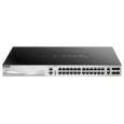 D-Link DGS-3130-30TS/E L3 Stackable Managed Gigabit Switch, 24x gigabit, 2x 10GBASE-T, 4x SFP+