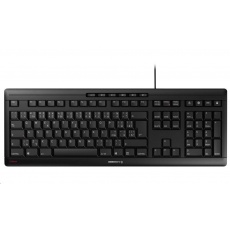 CHERRY klávesnice STREAM, drátová, USB, CZ+SK layout, černá CHERRY klávesnice STREAM, drátová, USB, CZ+SK layout, černá