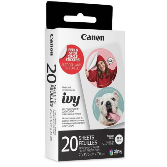 Canon ZINK PAPER ZP-2030-2C 20 SHEETS