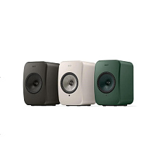 KEF Repro LSX II LT, regálové aktivní, 2ks, černé KEF Repro LSX II LT, regálové aktivní, 2ks, černé