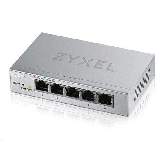 Zyxel GS1200-5 v3, 5 Port Gigabit  webmanaged Desktop Switch