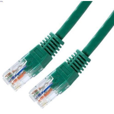 XtendLan patch kabel Cat5E, UTP - 15m, zelený