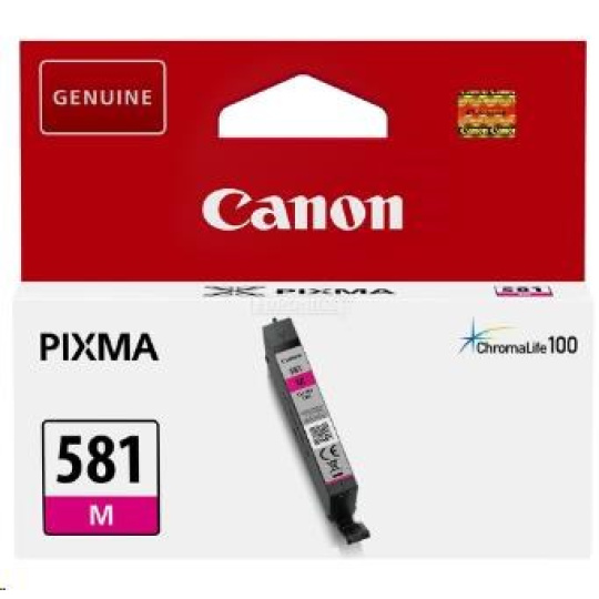 Canon CARTRIDGE CLI-581 purpurová pro PIXMA TS615x, TS625x, TS635x, (237 str.) BAZAR/POŠKOZENÝ OBAL