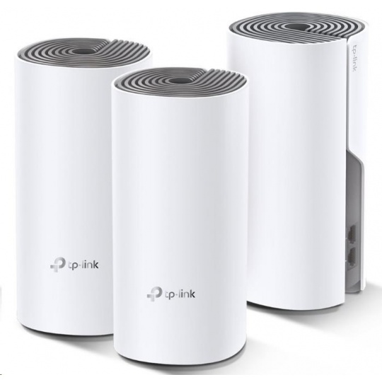 TP-Link Deco E4(3-pack) WiFi5 Mesh (AC1200, 2,4GHz/5GHz, 2x100Mb/sLAN/WAN)