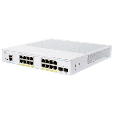 BAZAR - Cisco switch CBS250-16P-2G (16xGbE,2xSFP,16xPoE+,120W,fanless) - REFRESH - poškozený obal BAZAR - Cisco switch CBS250-16P-2G (16xGbE,2xSFP,16xPoE+,120W,fanless) - REFRESH - poškozený obal