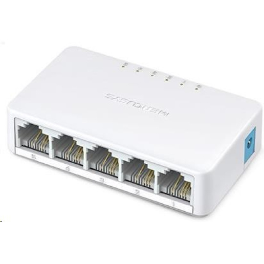 BAZAR - MERCUSYS switch MS105 (5x100Mb/s, fanless) - poškozený obal