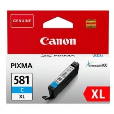 Canon CARTRIDGE PGI-580XL azurová pro PIXMA TS615x, TS625x, TS635x, TR7550, TS815x (519  str.)