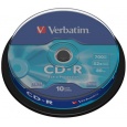 VERBATIM CD-R(10-Pack)Spindle/EP/DL/52x/700MB