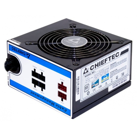 CHIEFTEC zdroj A80 Series, CTG-550C, 550W, 12cm fan, Active PFC, Modular, Retail, 85+