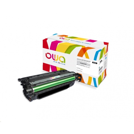 OWA Armor toner pro HP Color Laserjet CP4520/4525, 17000 Stran, CE260X, černá/black