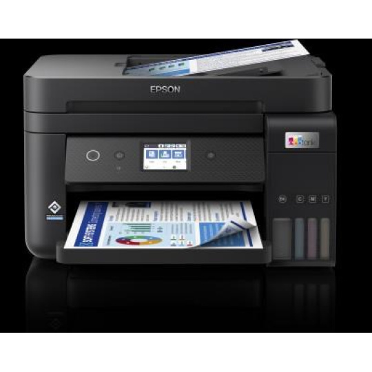 BAZAR - EPSON - poškozený obal -  tiskárna ink EcoTank L6290, 4v1, A4, 1200x4800dpi, 33ppm, USB, Wi-Fi, LAN