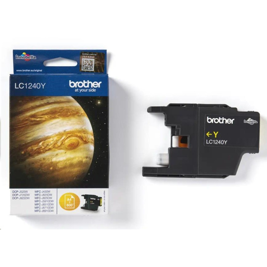 BROTHER INK LC-1240Y yellow MFC-J6910DW cca 600