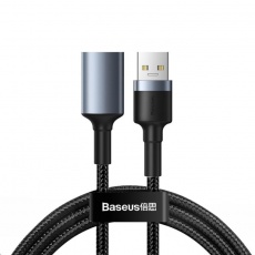 Baseus Cafule nabíjecí / datový kabel USB3.0 samec na USB3.0 samice 2A 1m, šedá Baseus Cafule nabíjecí / datový kabel USB3.0 samec na USB3.0 samice 2A 1m, šedá