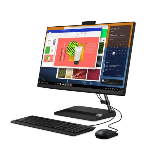 LENOVO PC IdeaCentre AIO 3 24ALC6 - AMD Ryzen 5 7430U,23.8" FHD IPS,16GB,512SSD,HDMI,Int. AMD Radeon,W11H,2Y CC