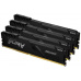 KINGSTON DIMM DDR4 128GB (Kit of 4) 3200MT/s CL16 FURY Beast Černá