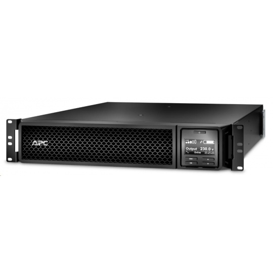 APC Smart-UPS SRT 1000VA RM 230V, On-Line, 2U, Rack Mount (1000W)