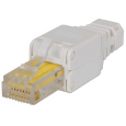 Intellinet konektor RJ45, UTP Cat5e, 1ks samozařezávací, drát i lanko