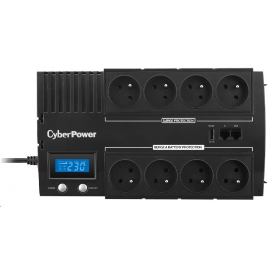 CyberPower BRICs Series II SOHO LCD UPS 700VA/420W, české zásuvky - Poškozený obal - BAZAR CyberPower BRICs Series II SOHO LCD UPS 700VA/420W, české zásuvky - Poškozený obal - BAZAR