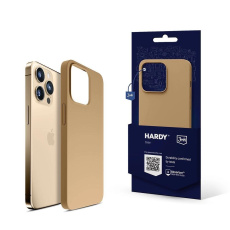 3mk Hardy Silicone MagCase pro Apple iPhone 14 Pro, Gold 3mk Hardy Silicone MagCase pro Apple iPhone 14 Pro, Gold