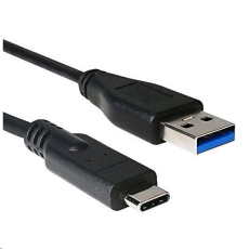 C-TECH kabel USB 3.0 AM na USB-C kabel (AM/CM), 2m, černý C-TECH kabel USB 3.0 AM na USB-C kabel (AM/CM), 2m, černý