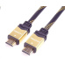 PREMIUMCORD Kabel HDMI 2.0 High Speed + Ethernet kabel HQ, zlacené konektory, 1,5m
