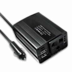 EUROCASE měnič napětí AC/DC ,12V/220V, 150W, USB, autozástrčka EUROCASE měnič napětí AC/DC ,12V/220V, 150W, USB, autozástrčka