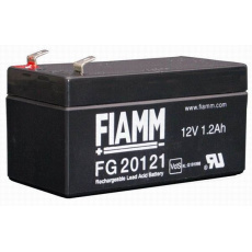 Baterie - Fiamm FG20121 (12V/1,2Ah - Faston 187 - 48mm), životnost 5let Baterie - Fiamm FG20121 (12V/1,2Ah - Faston 187 - 48mm), životnost 5let