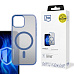 3mk ochranný kryt Frosty MagCase Blue pro Apple iPhone 16E/ iPhone 17E
