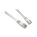 Solarix Patch kabel plochý CAT6 UTP LSOH 7m šedý non-snag-proof C6-111GY-7MB