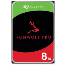 BAZAR - SEAGATE HDD 8TB IRONWOLF PRO (NAS), 3.5", SATAIII, 7200 RPM, Cache 256MB, recertifikovany product BAZAR - SEAGATE HDD 8TB IRONWOLF PRO (NAS), 3.5", SATAIII, 7200 RPM, Cache 256MB, recertifikovany product