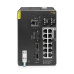Aruba 4100i 12-port 1GbE (8-port Class 4 POE and 4-port Class 6 POE) 2-port SFP+ DIN Mount Switch JL817A RENEW
