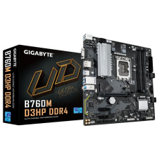 GIGABYTE MB Sc LGA1700 B760M D3HP DDR4, Intel B760, 4xDDR4, 2xDP, 1xHDMI, 1xVGA, mATX GIGABYTE MB Sc LGA1700 B760M D3HP DDR4, Intel B760, 4xDDR4, 2xDP, 1xHDMI, 1xVGA, mATX